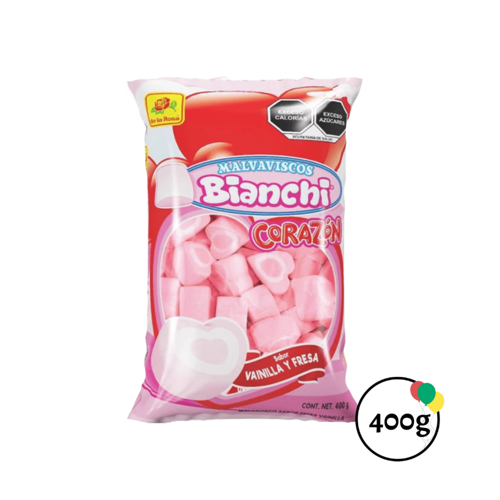 De La Rosa Bianchi Marshmallows Heart 400g