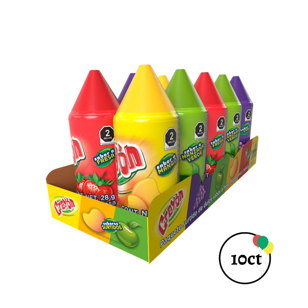 Crayon Crayon Mix Valentina's Party World