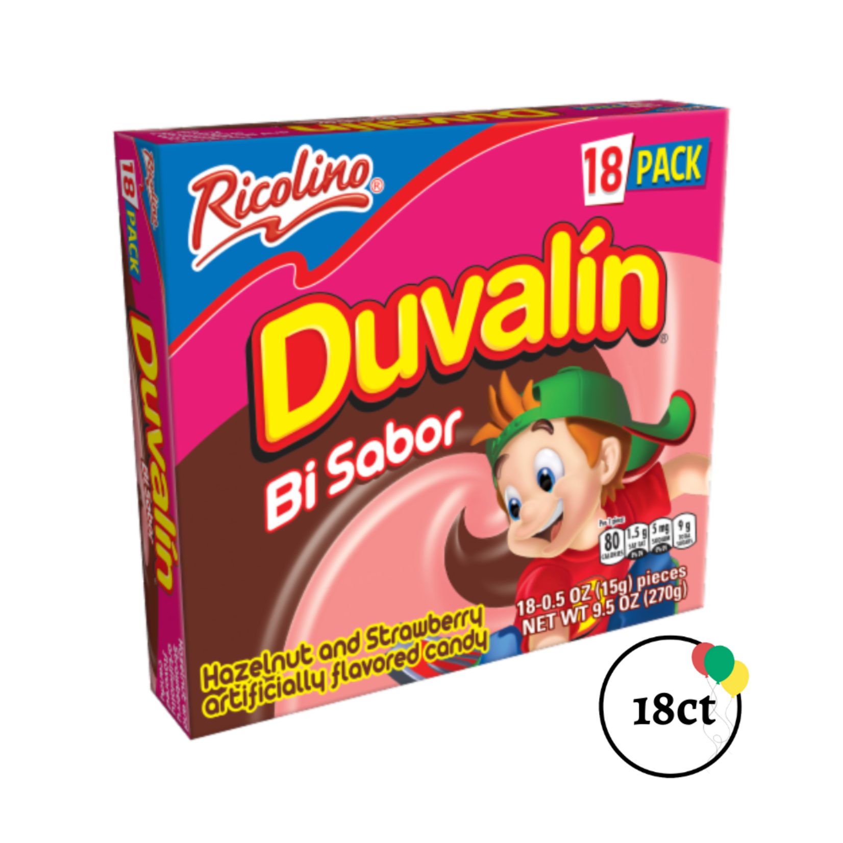 Ricolino Duvalin Hazelnut and Strawberry