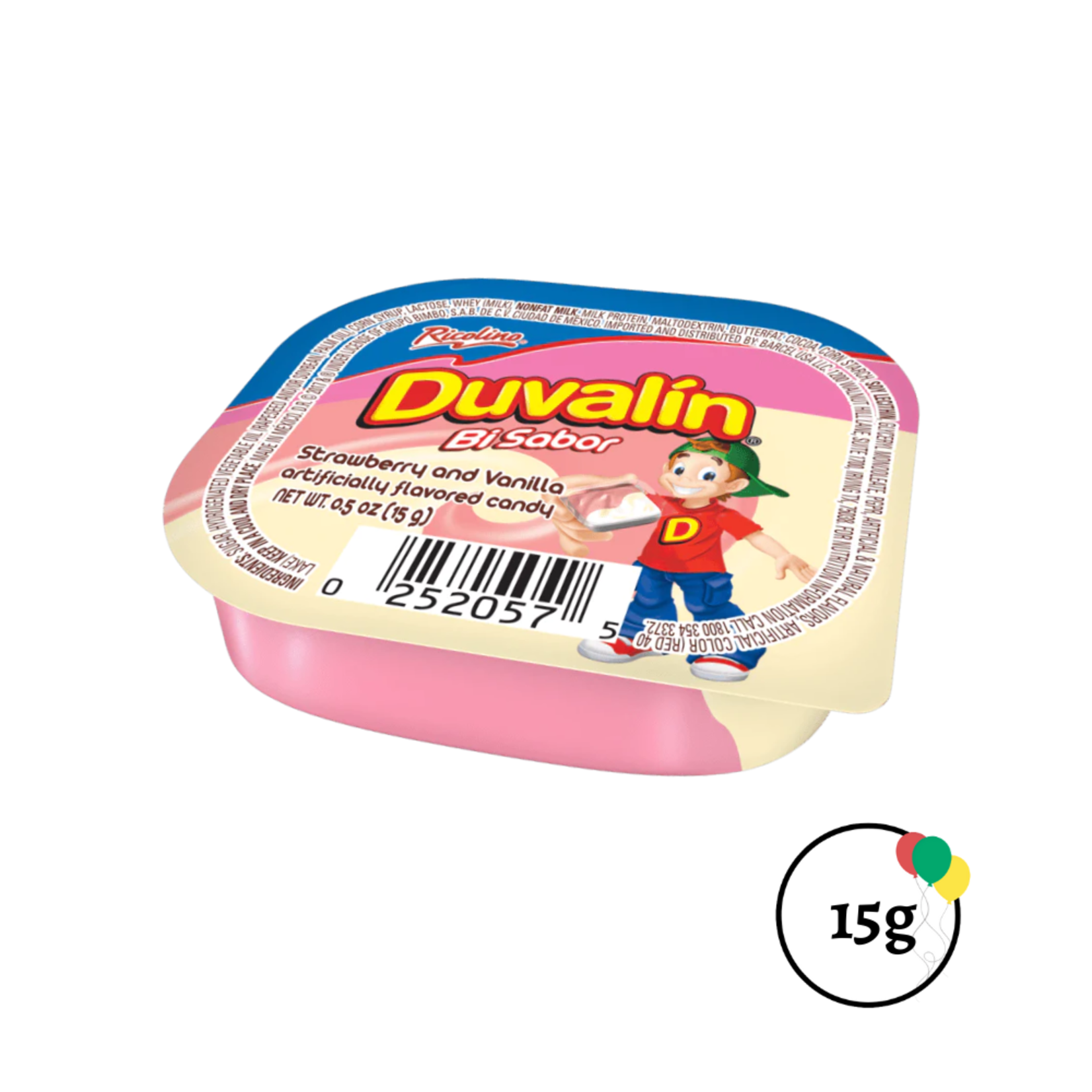 Ricolino Duvalin Strawberry and Vanilla