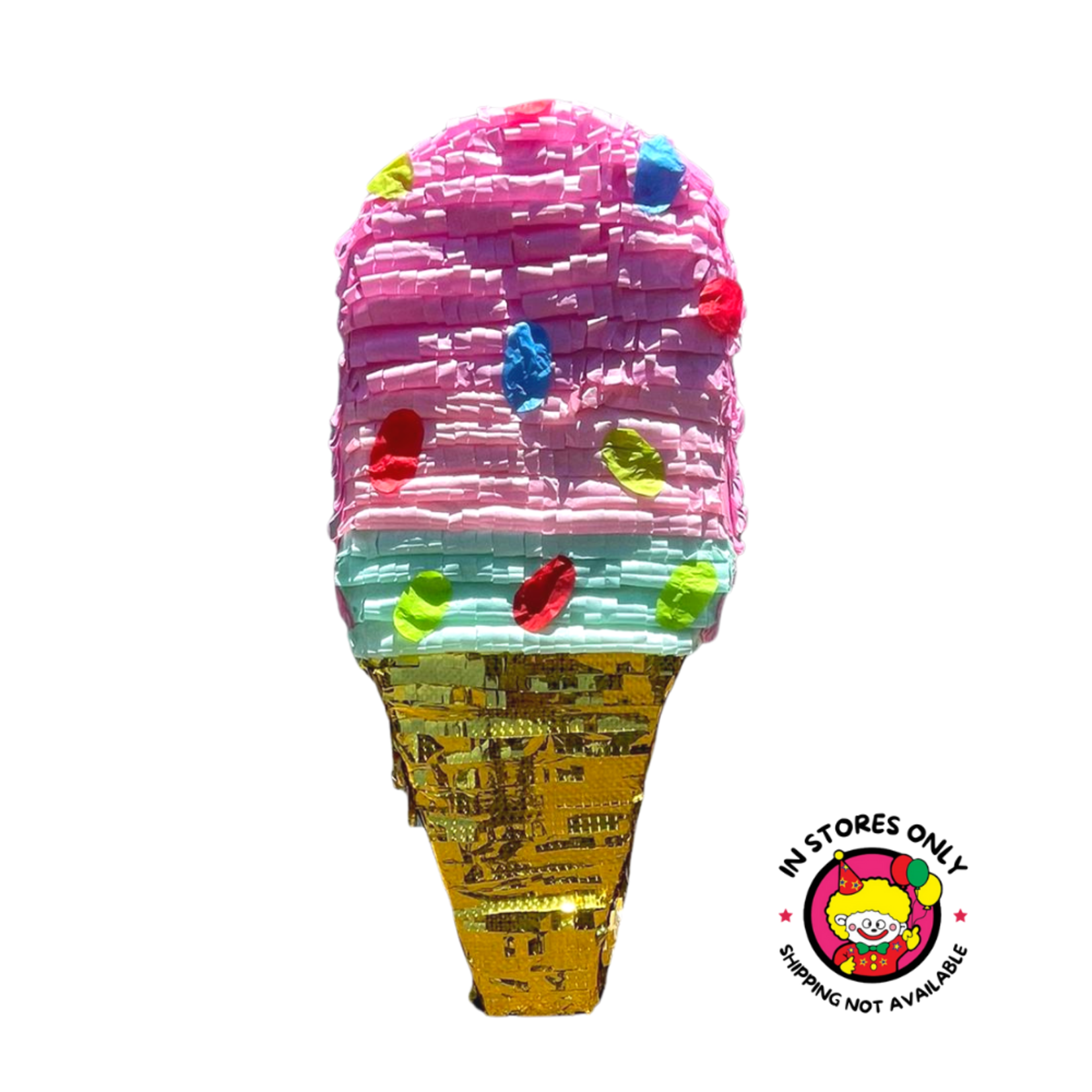 Ice Cream Figure Piñata