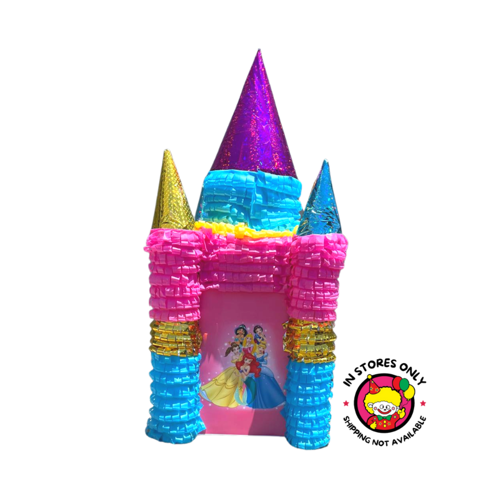 Princess Castle Figure Piñata Gde