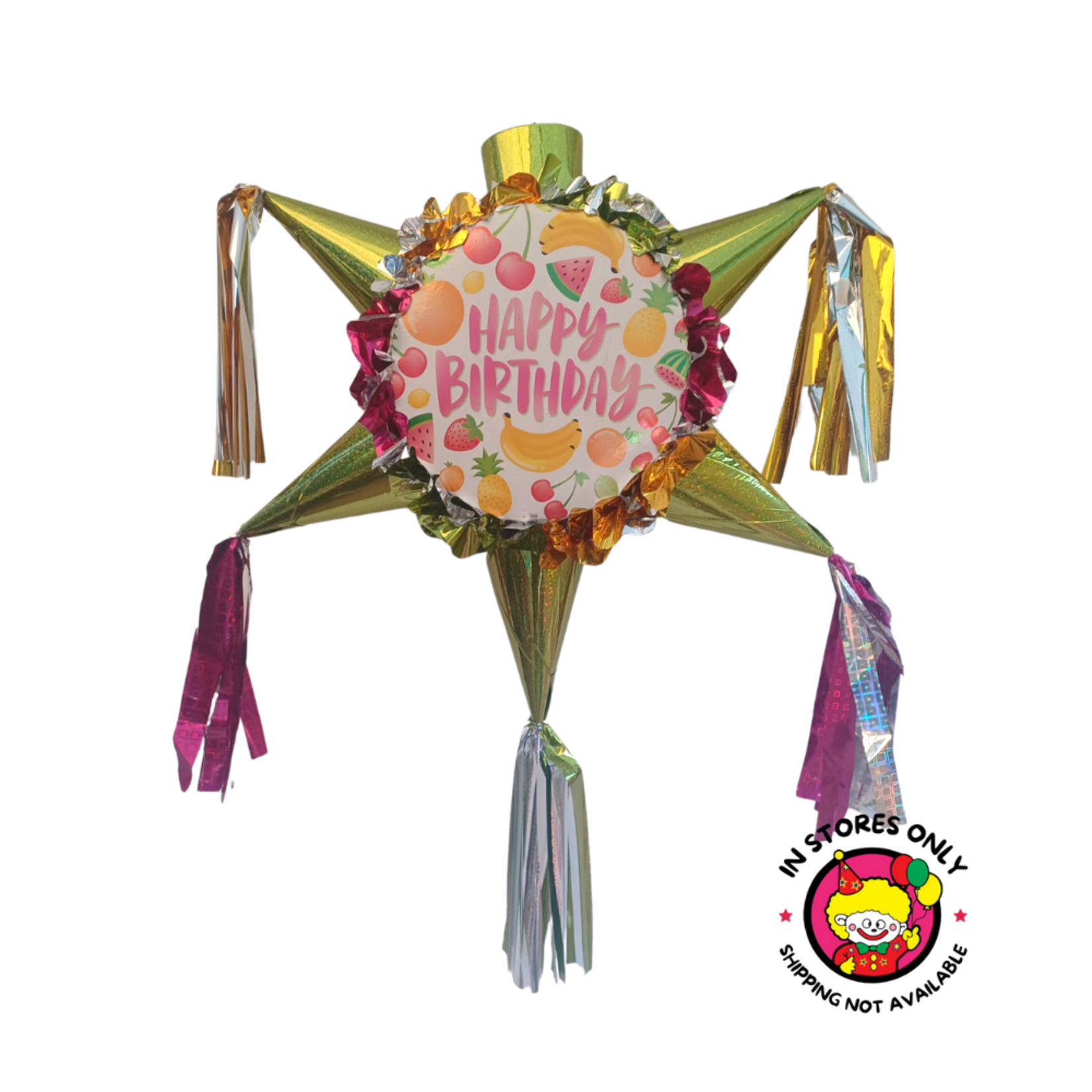 Happy Birthday Girl Tambor Piñata