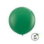 Qualatex Qualatex Dark Green 36" 2ct