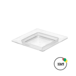 2.75" Square Dessert Tray 12ct