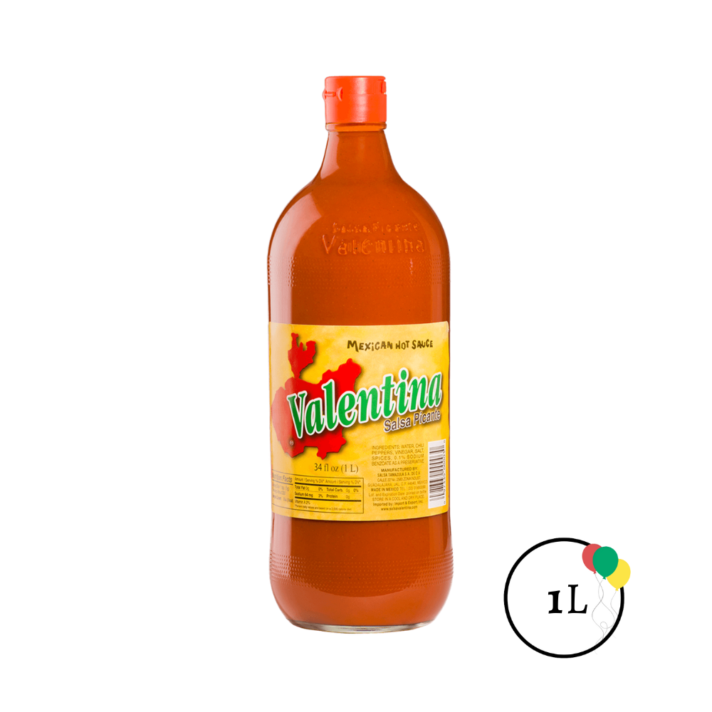 Salsa Valentina 1 L Valentina's Party World