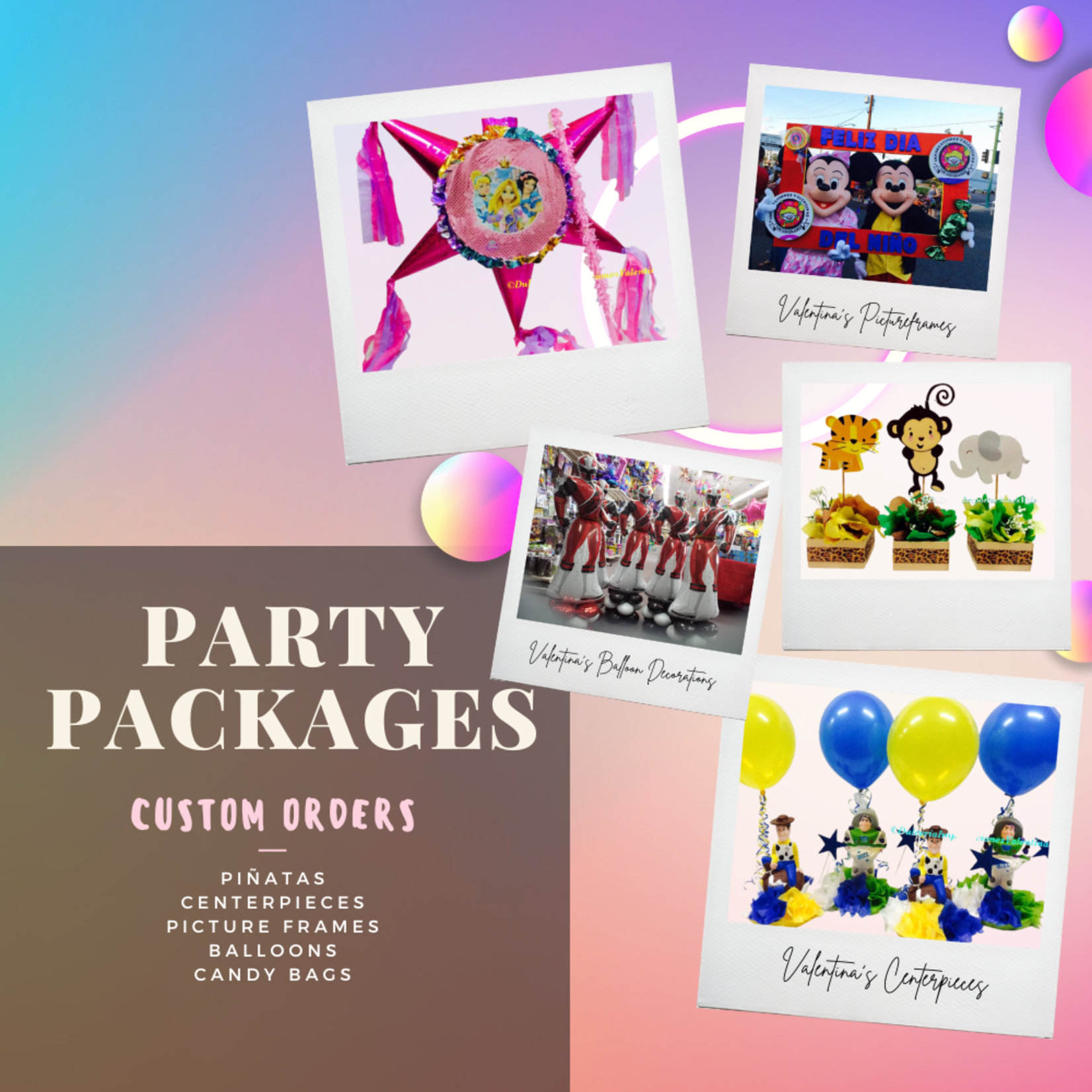 Custom Party Package