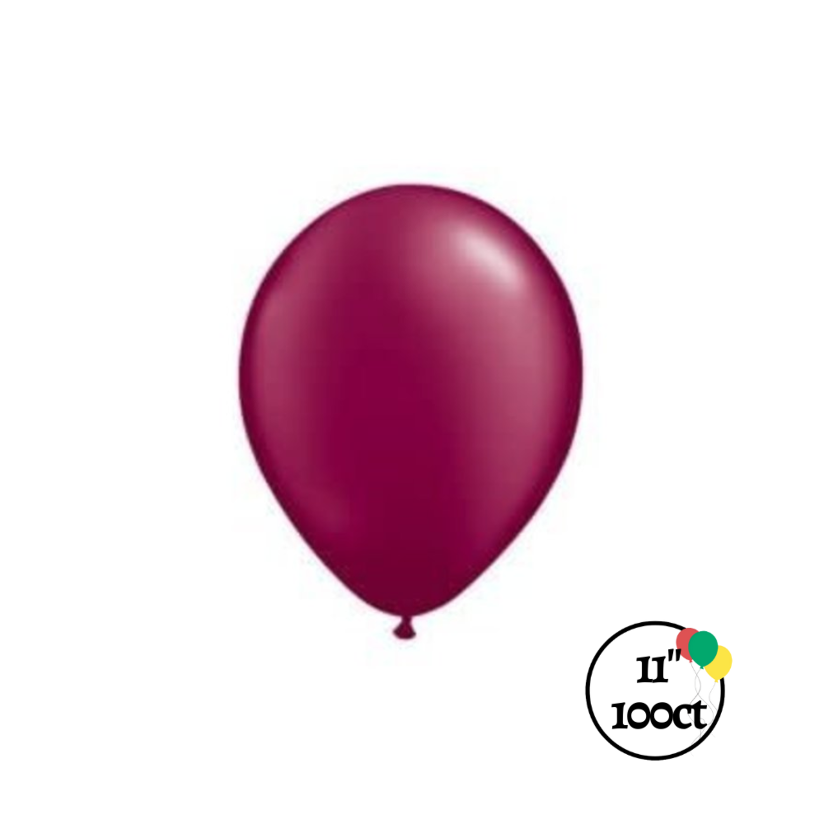 Qualatex Qualatex Maroon 11" 100ct