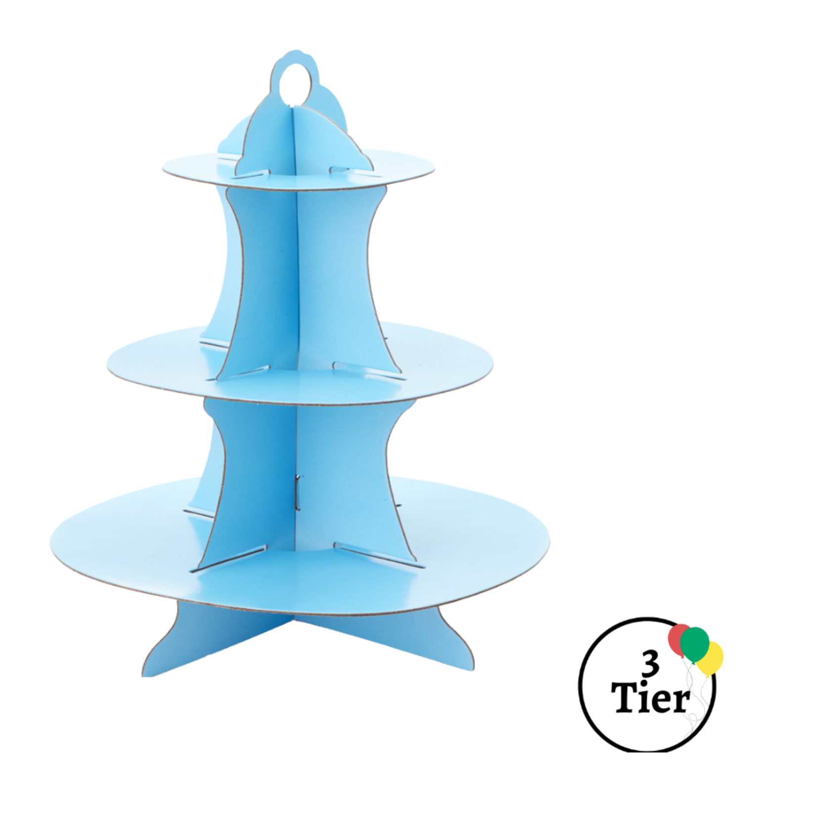 Treat Stand 3 Tier Blue
