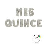 "Mis Quince" Balloon - Silver