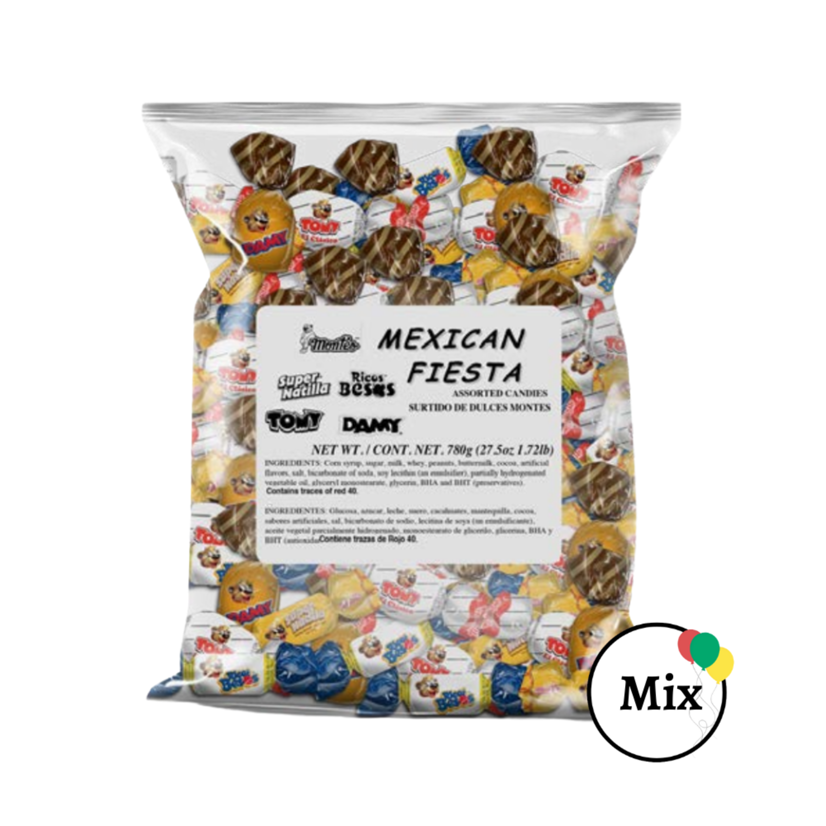 Montes Montes Mexican  Fiesta Candy