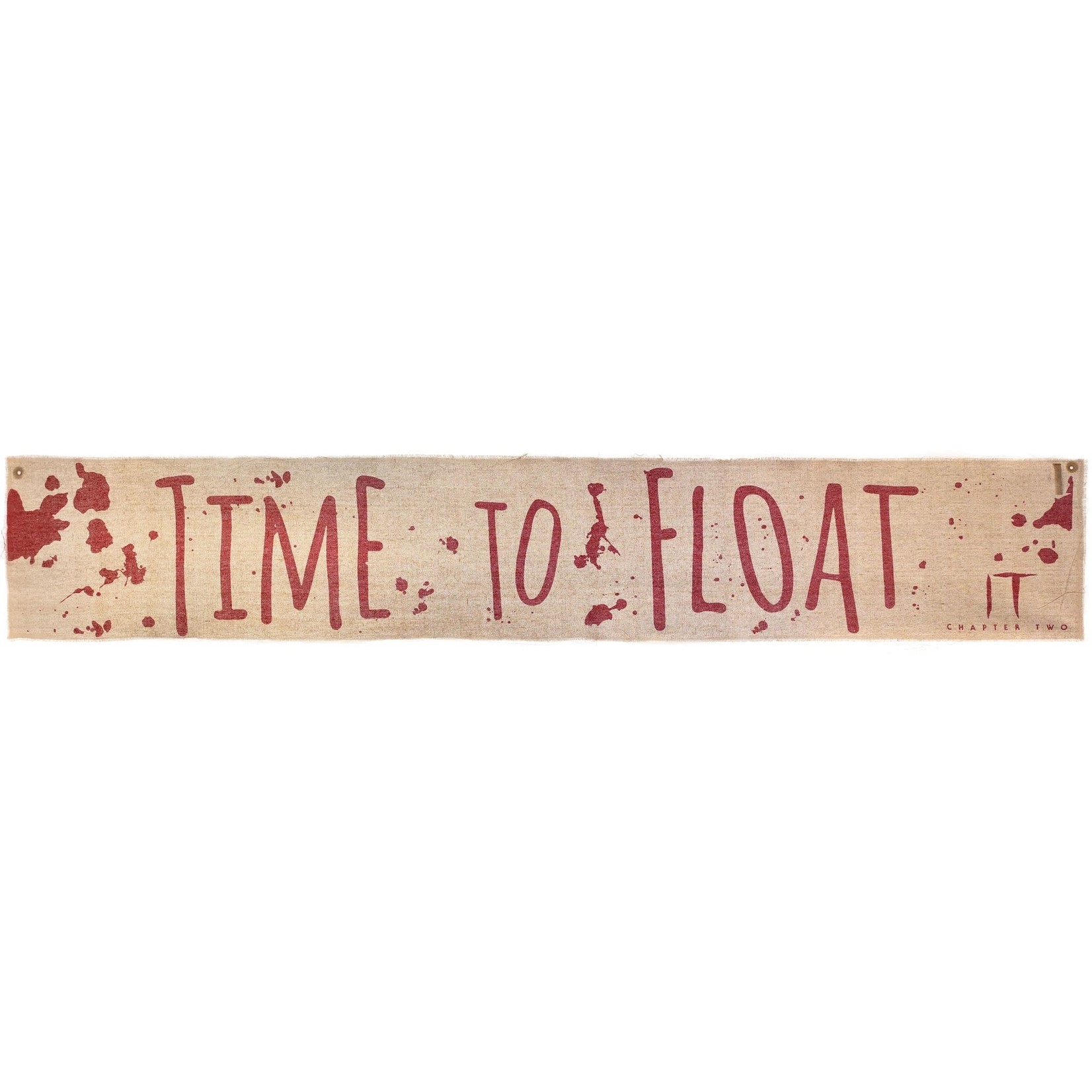 It Chapter Two "Time To Float" Cloth Banner