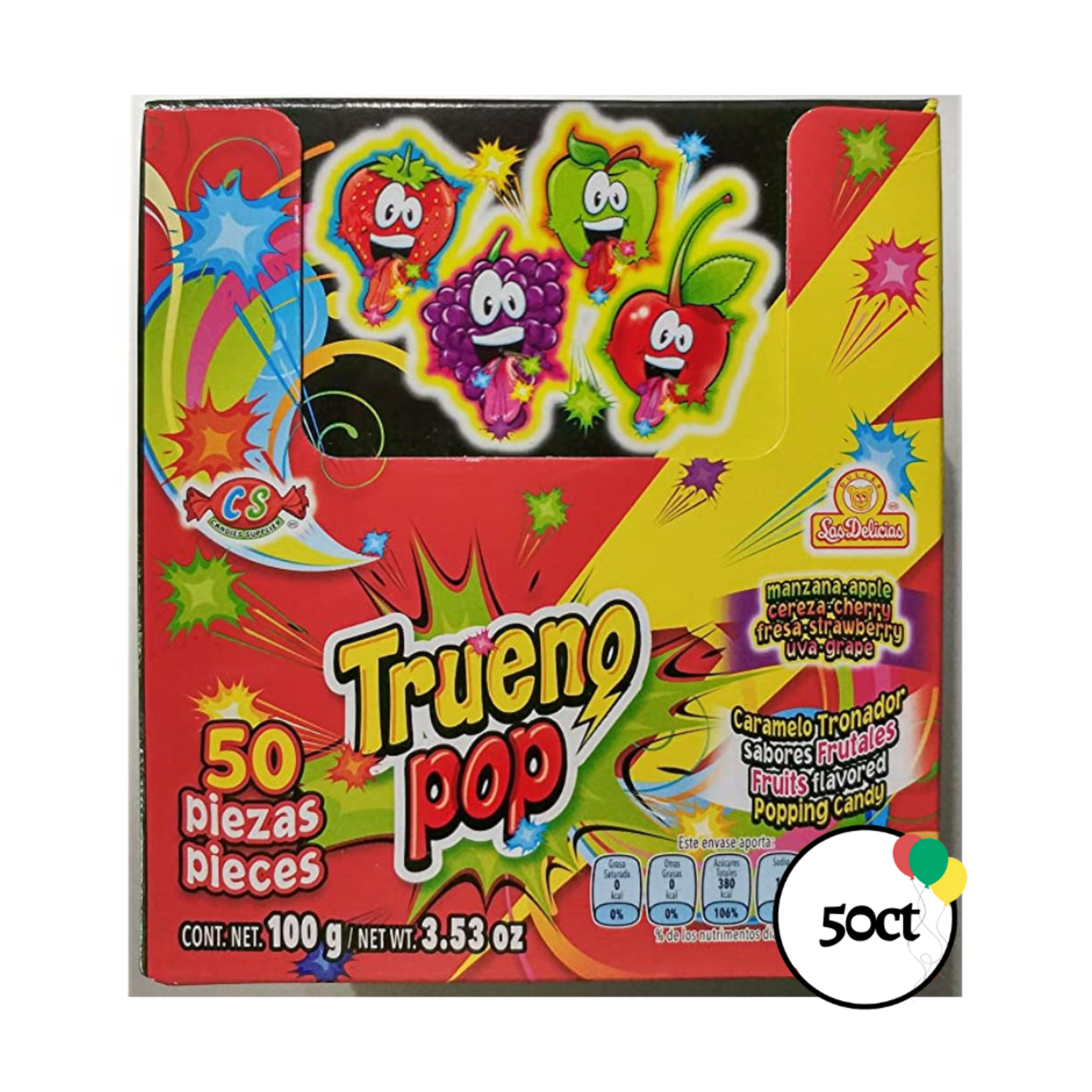 Trueno Pop 50ct