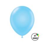 Tuftex 11" Tuftex Baby Blue 100ct Balloon