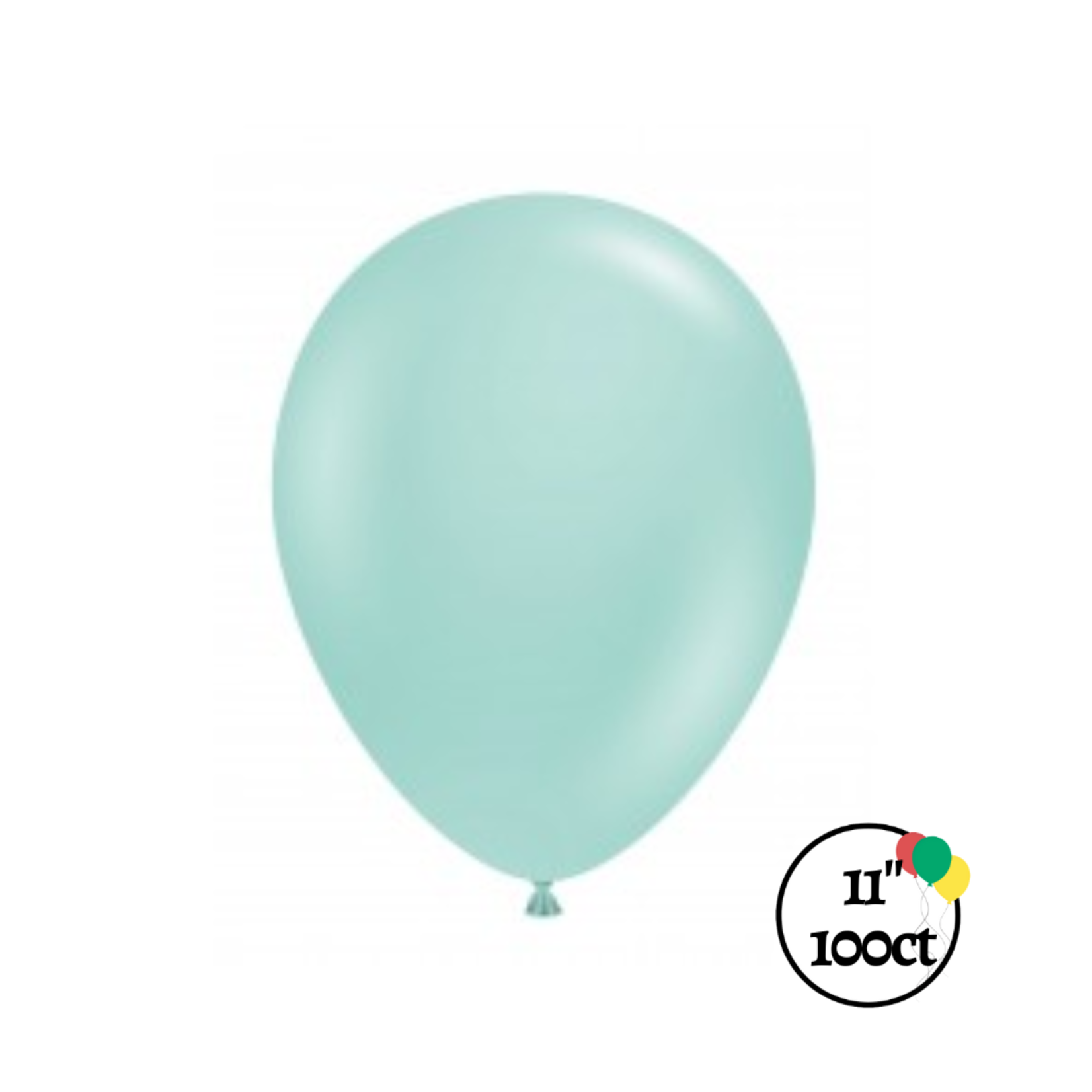 Tuftex 11" Tuftex Sea Glass 100ct Balloon