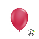 Ballons Latex Rouge Starfire Métallisé Tuftex - Lot De 10, 36 Pouces, Effet Brillant