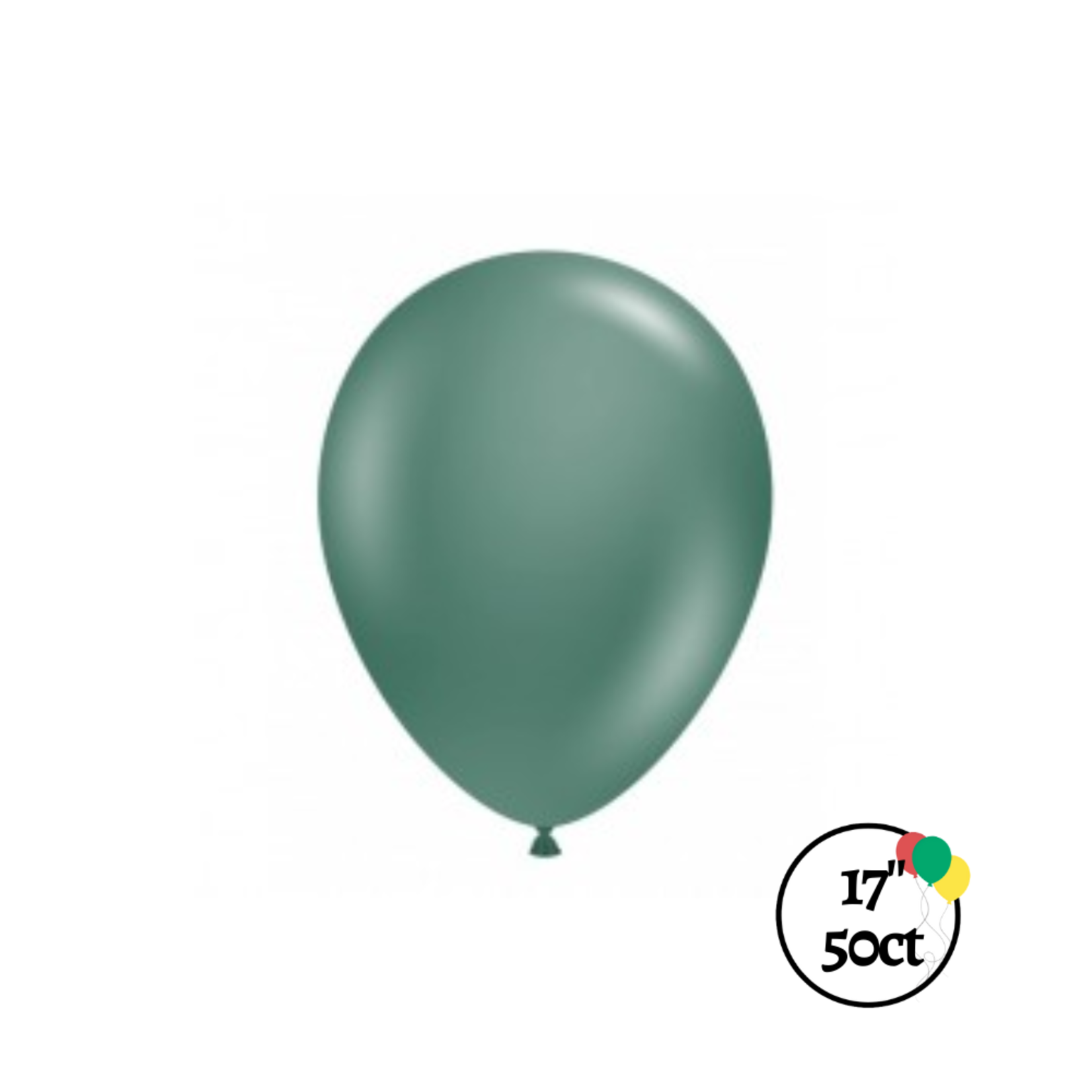 Tuftex 17" Tuftex Evergreen 50ct Balloon