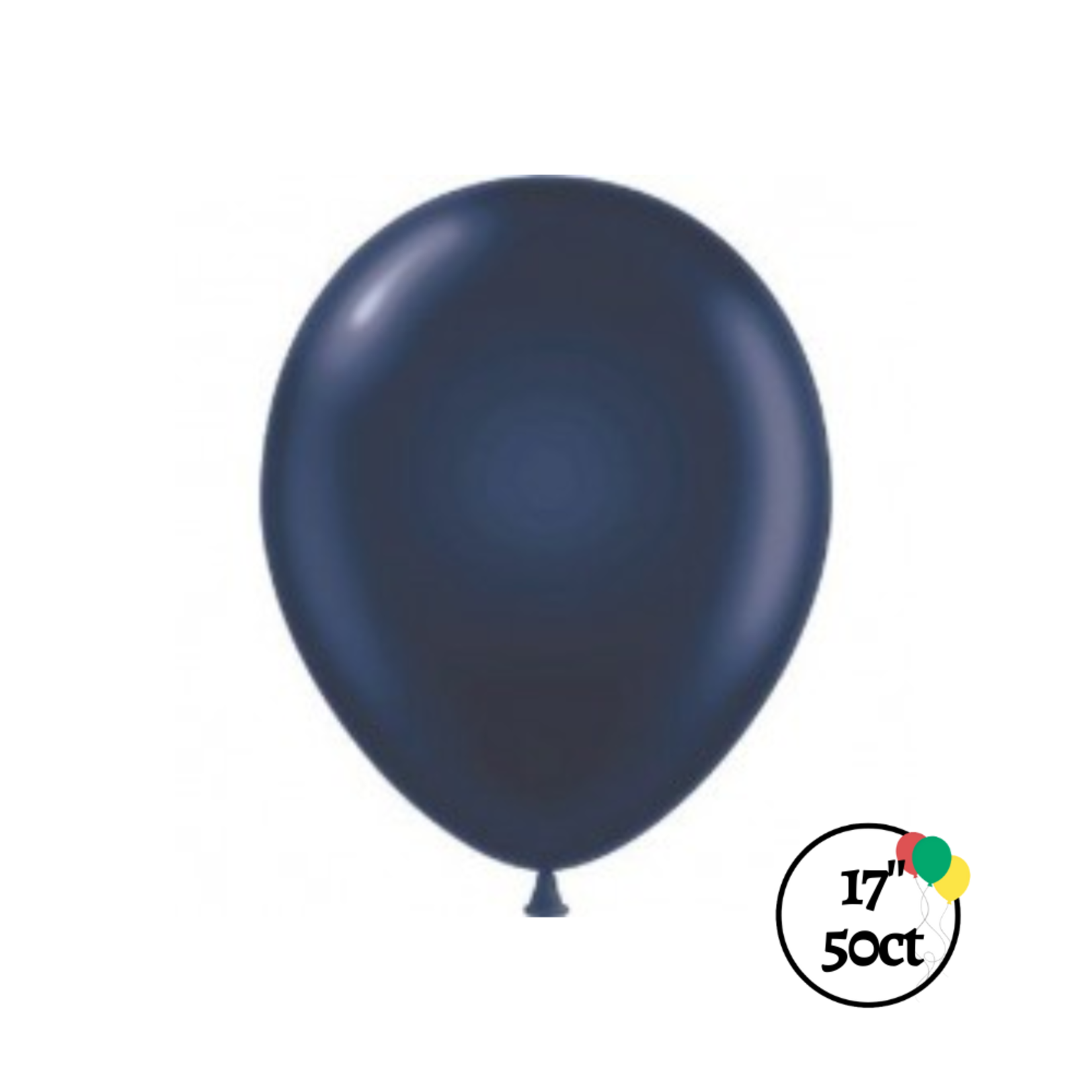 Tuftex 17" Tuftex Navy 50ct Balloon