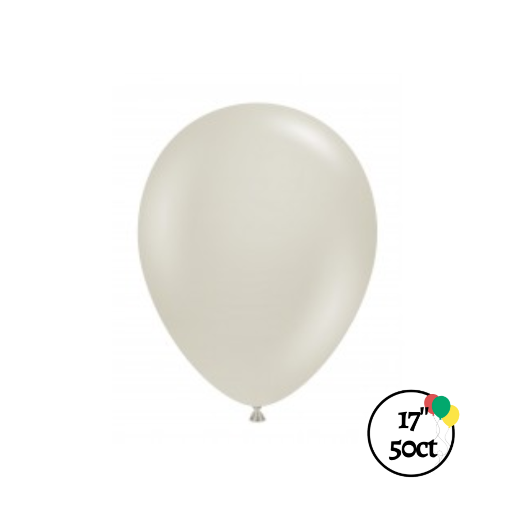 Tuftex 17" Tuftex Stone 50ct Balloon