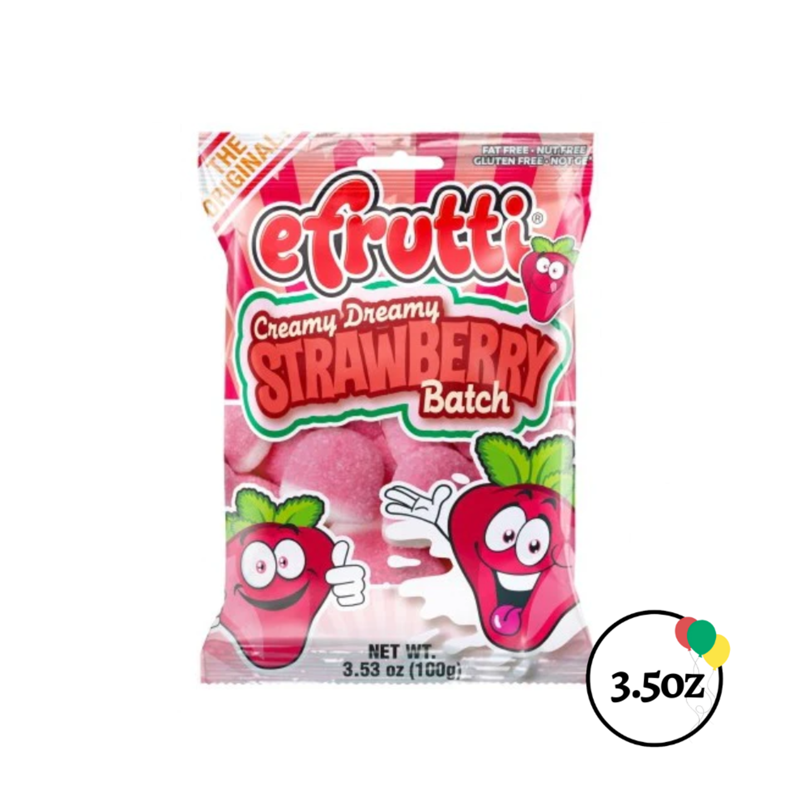 efrutti Creamy Dreamy Strawberries3.5oz