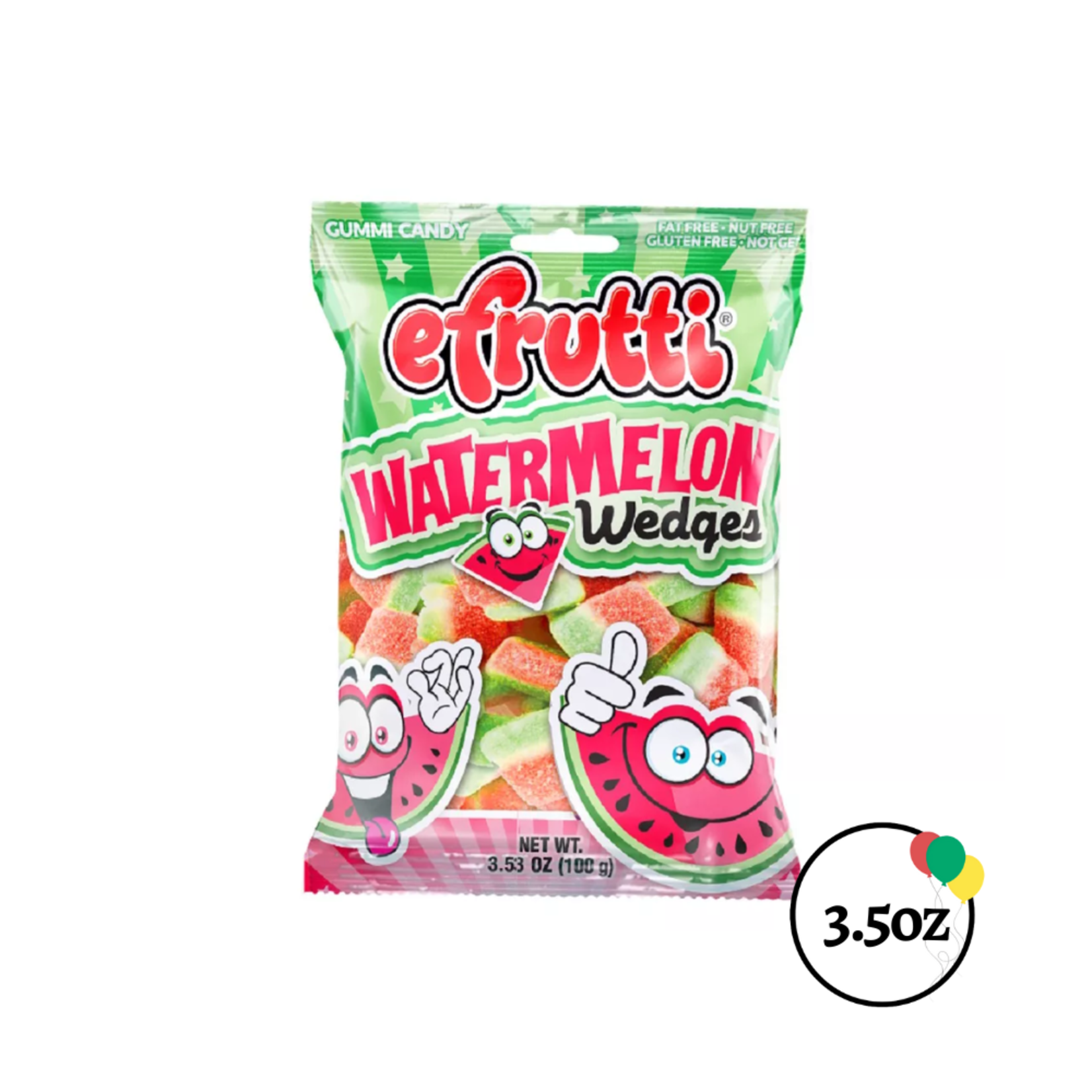 efrutti Efrutti Watermelon Wedges 3.5