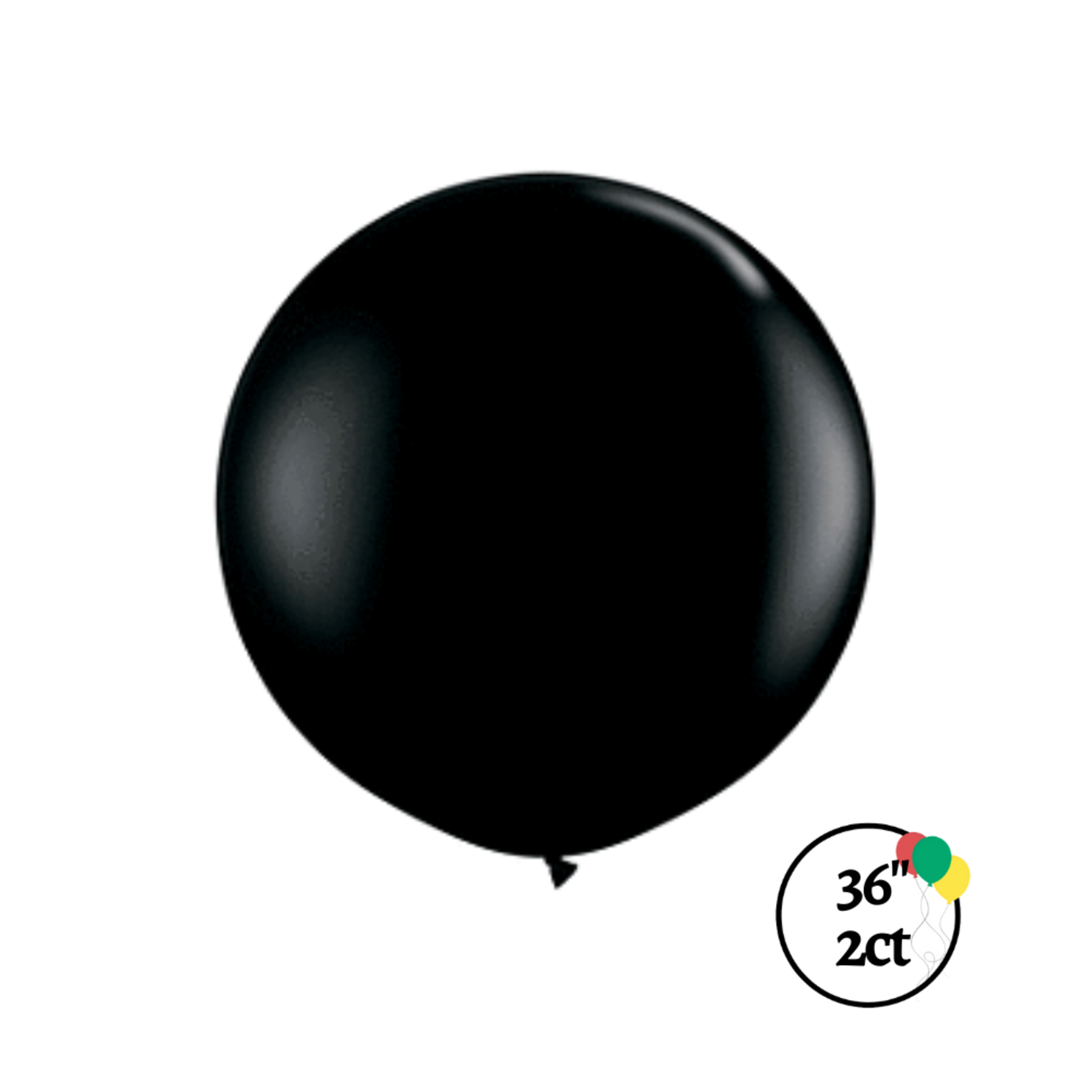 Qualatex Qualatex Onyx Black 36" 2ct