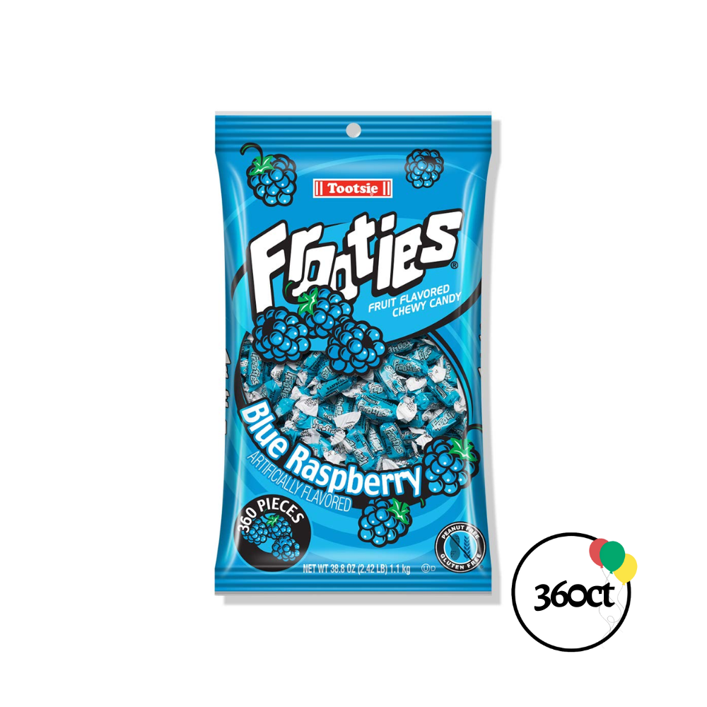 Frooties 360ct Blue Raspberry - Valentina's Party World - Dulceria ...