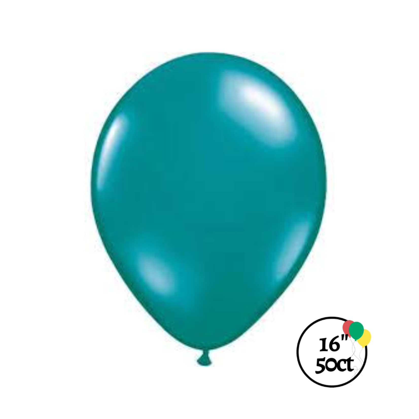 Qualatex Qualatex Jewel Teal Balloon 16" 50ct
