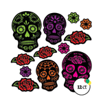 Day of the Dead Skull Cutouts