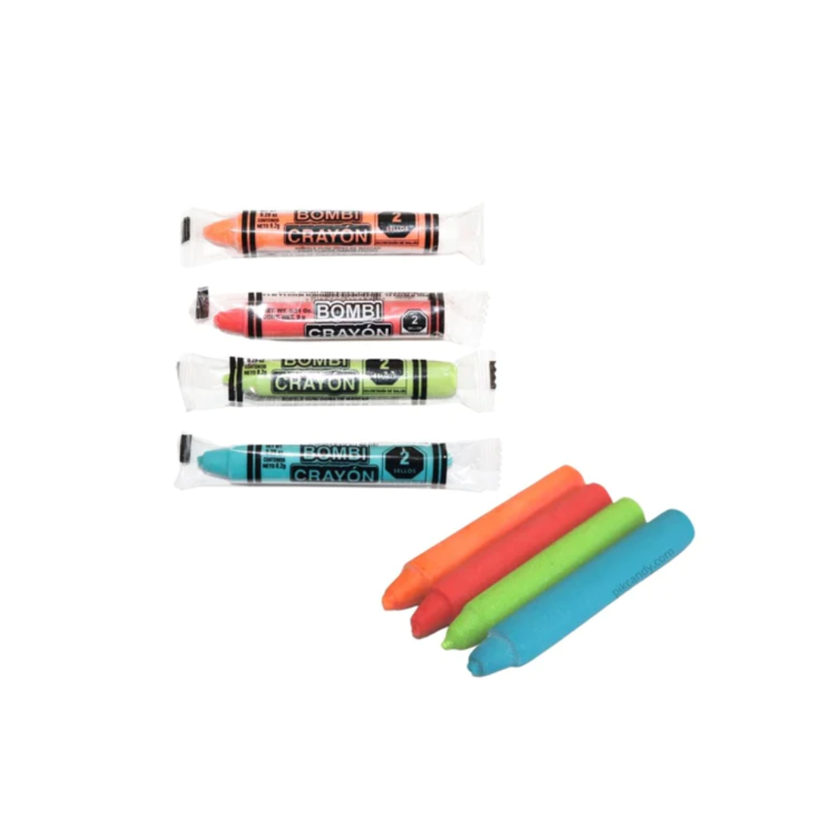 Carr Bombi Crayon Gum 24ct