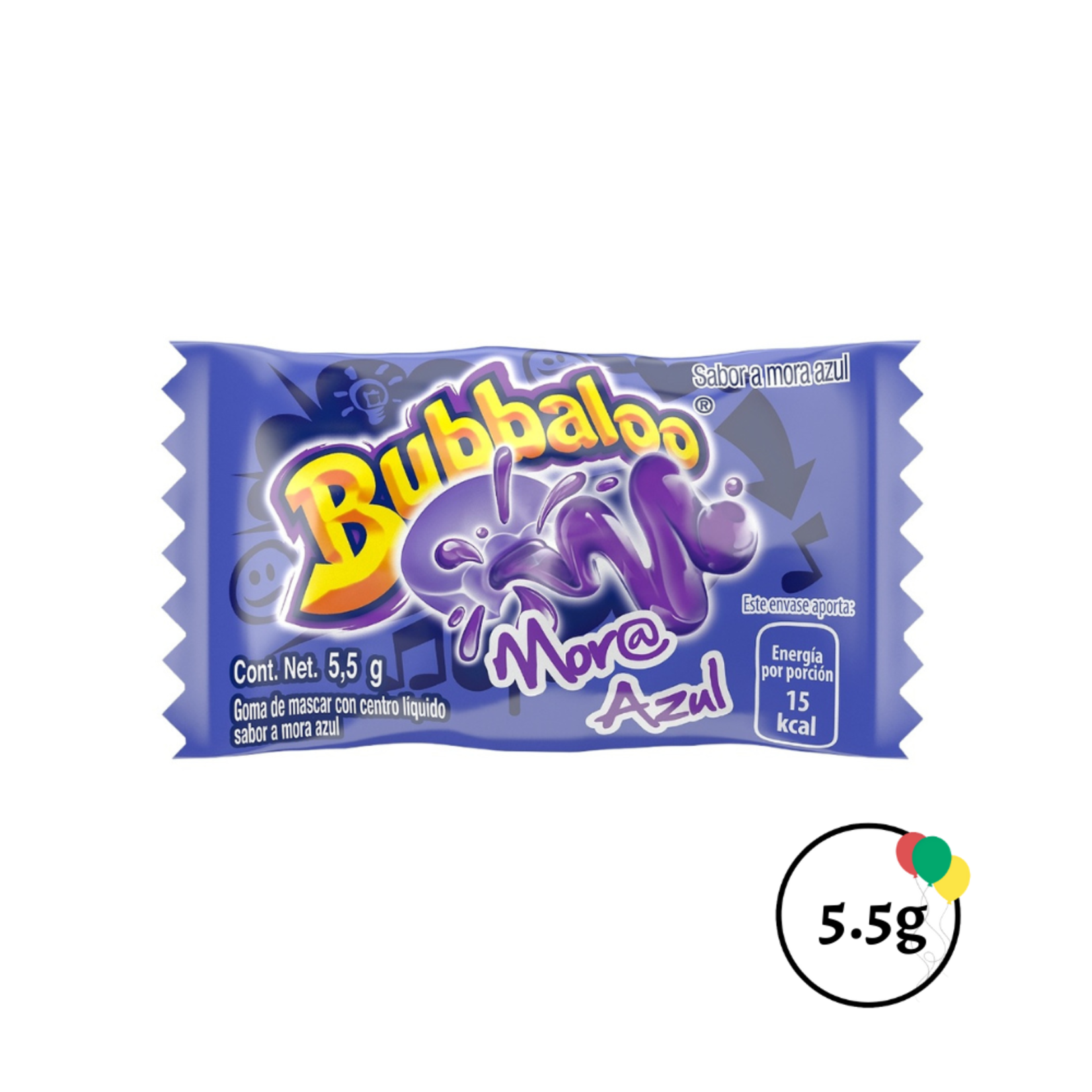 Bubbaloo Bubbaloo Blueberry/ Mora Azul