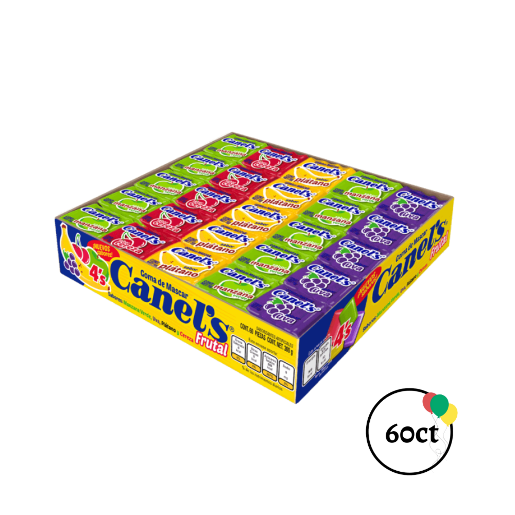 Canel's Canel's Fruity Chewy Gum 60pcs