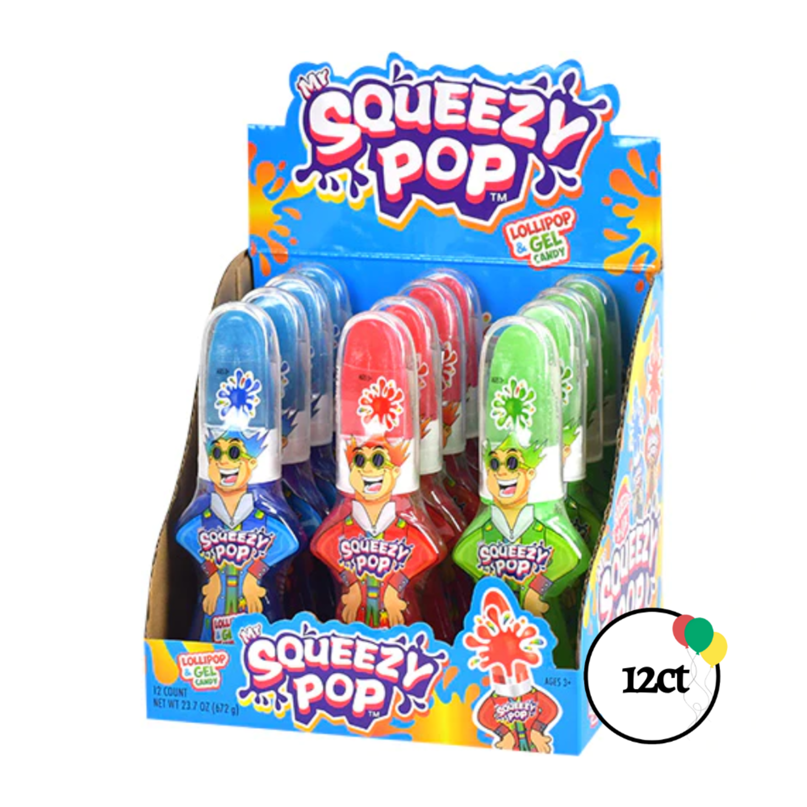 Mr. Squeezy Pop 12ct