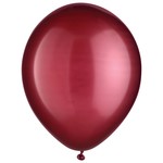 12" Latex Balloons- Metallic Berry