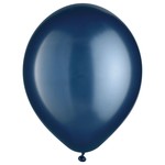 Latex Balloons- Metallic Navy 12"