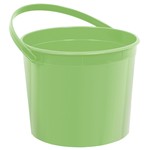 Kiwi Plastic Bucket W/Handle 6.25" Dia x 4 1/2"H