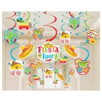 Fiesta Swirl Decorations 30pc