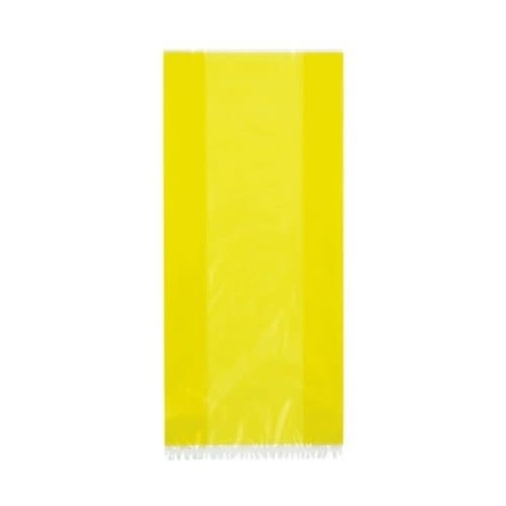 Yellow Plastic Candy Bags