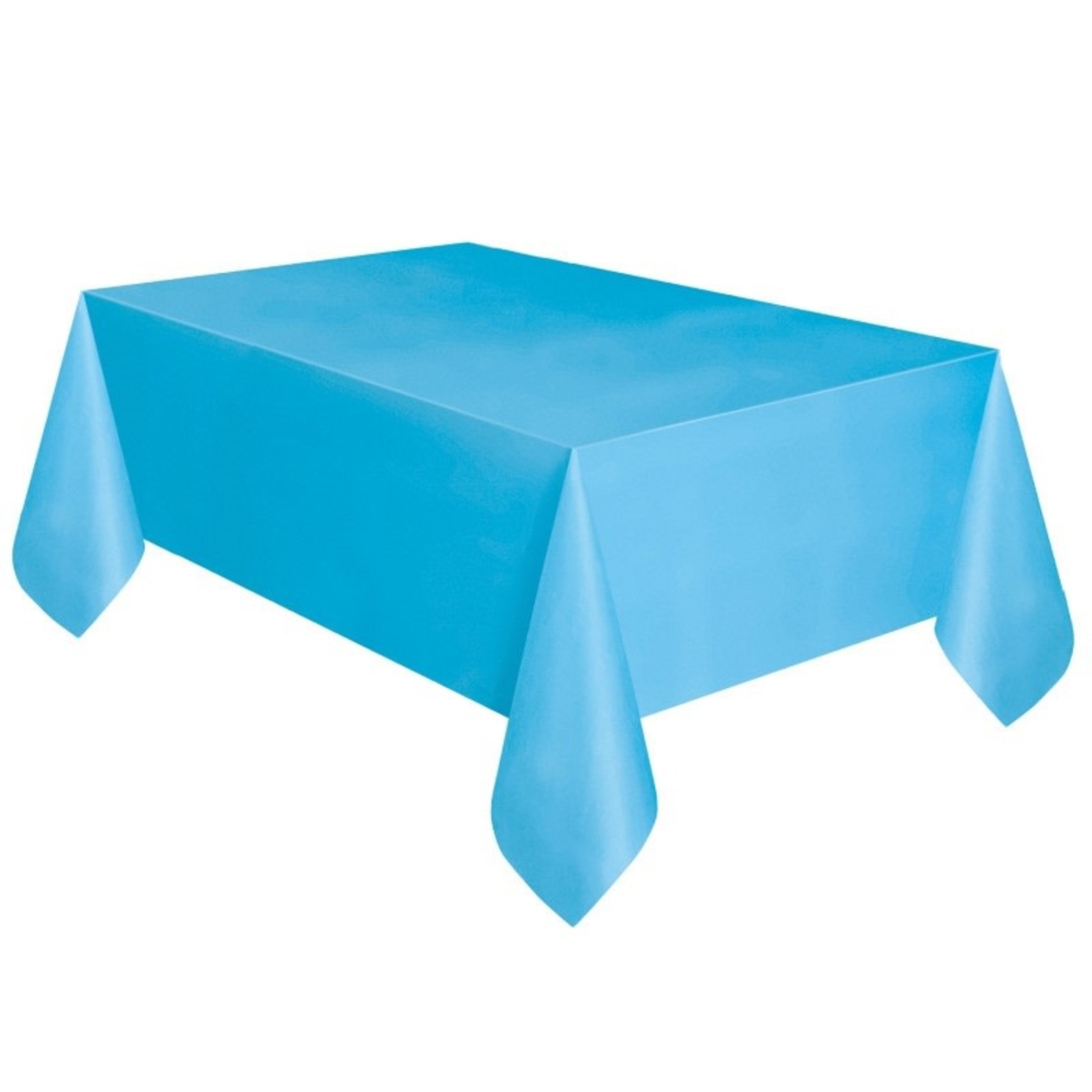 Light Blue Rectangular Table Cover