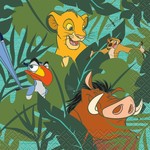 Disney Lion King Beverage Napkins 16ct