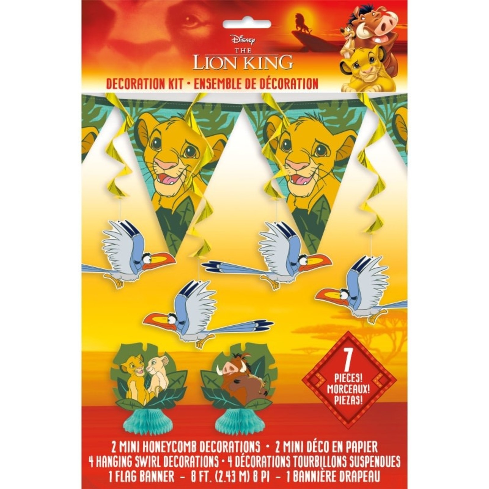 Disney Lion King Decorating Kit 7pc