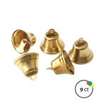 Gold 1.5in Bells 9ct