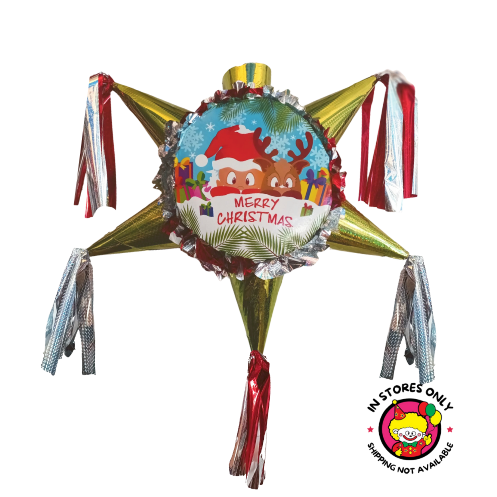 Christmas Piñata - Piñata Navideña Tambor Estrella