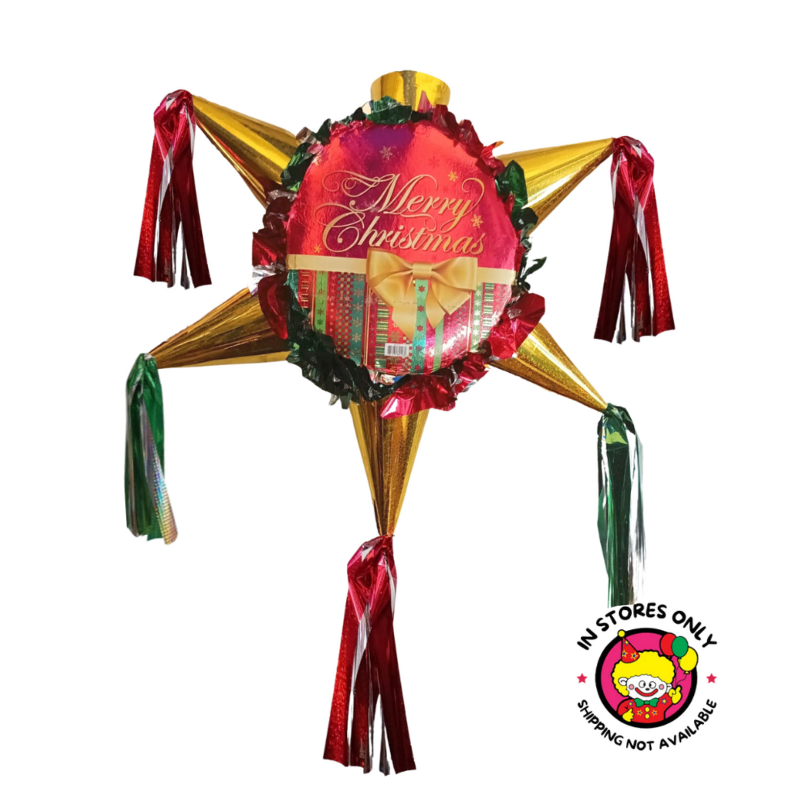 Christmas Piñata - Piñata Navideña Tambor Estrella