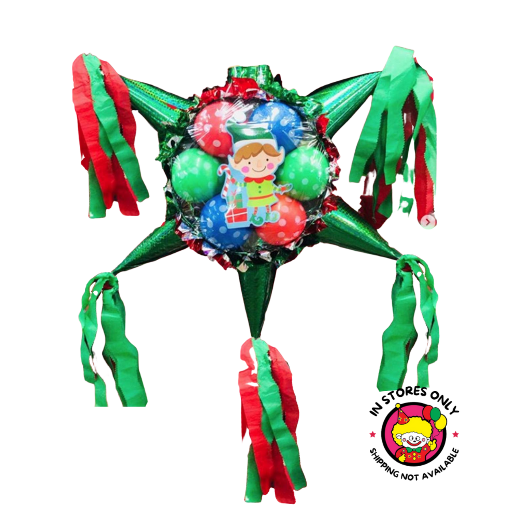 Christmas Pinata with balls