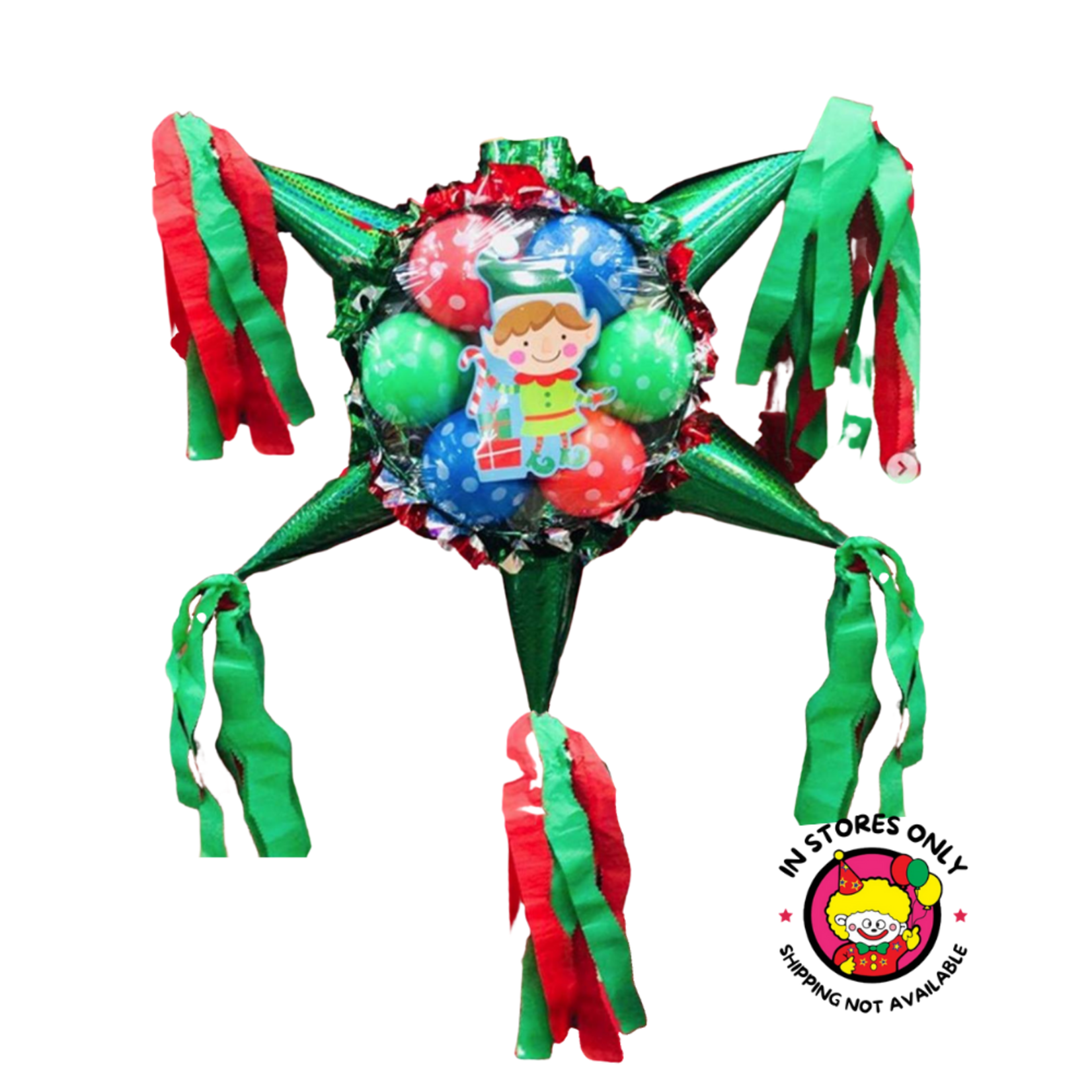 Christmas Pinata with Balls