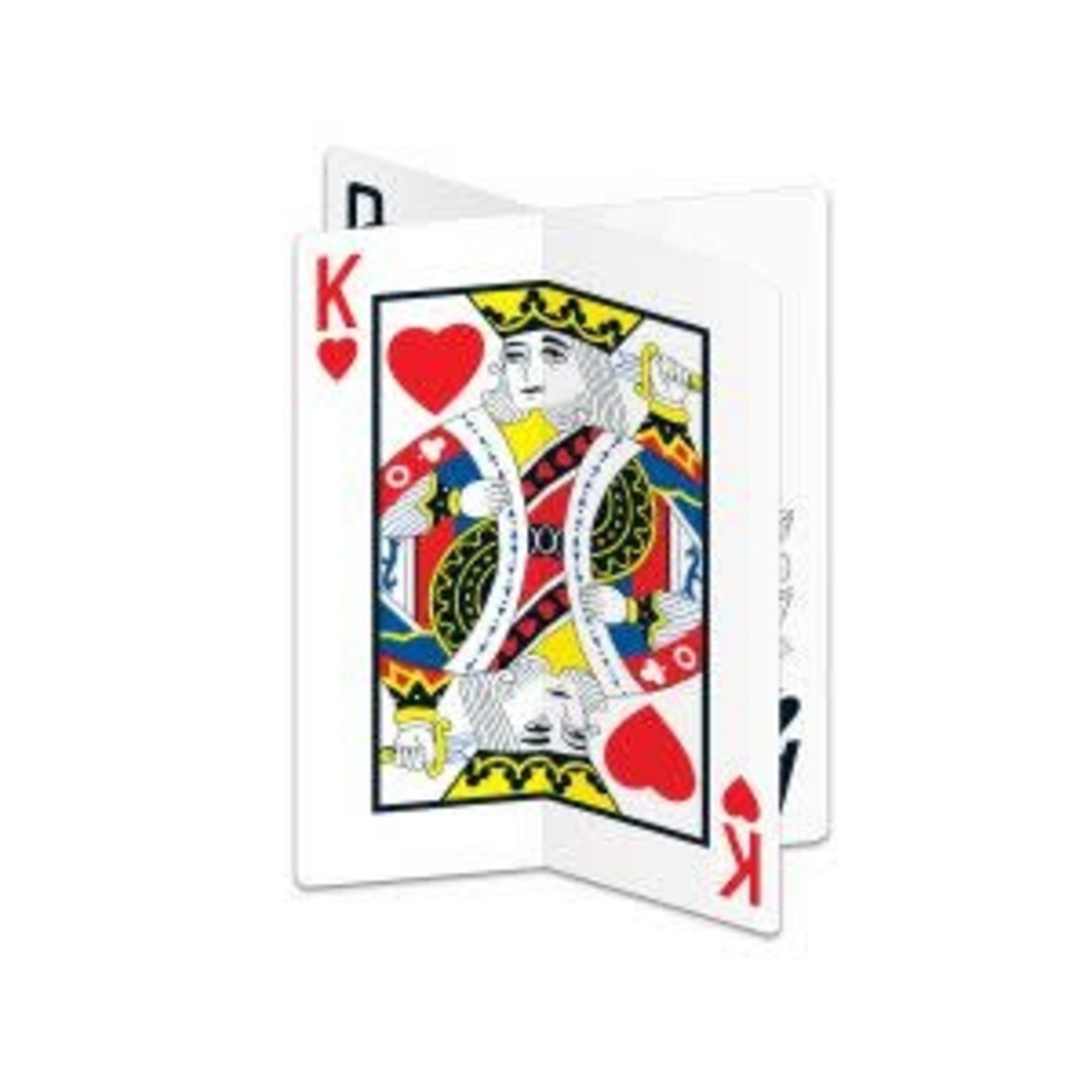 3-D Playing Card Centerpiece