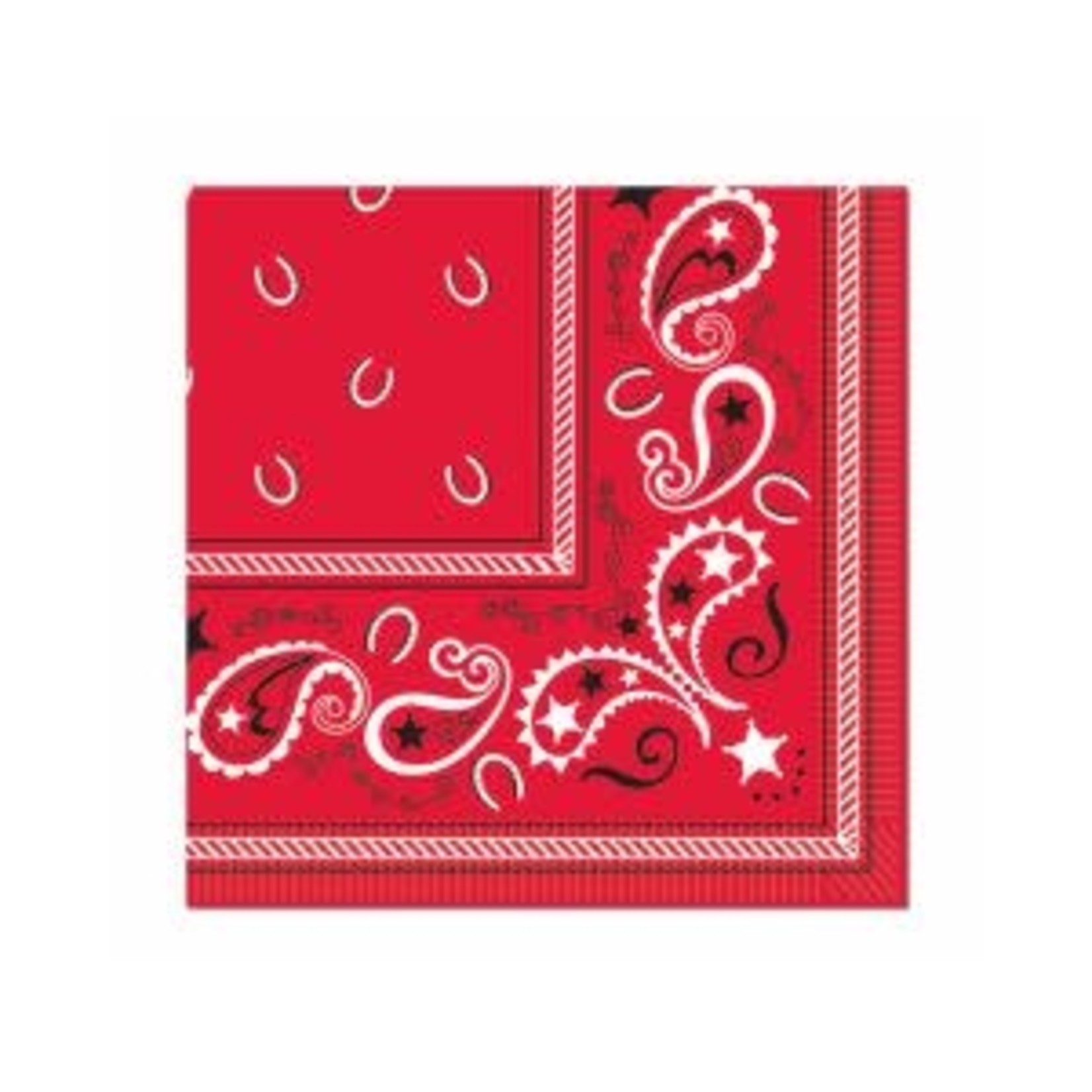 Bandana Beverage Napkins