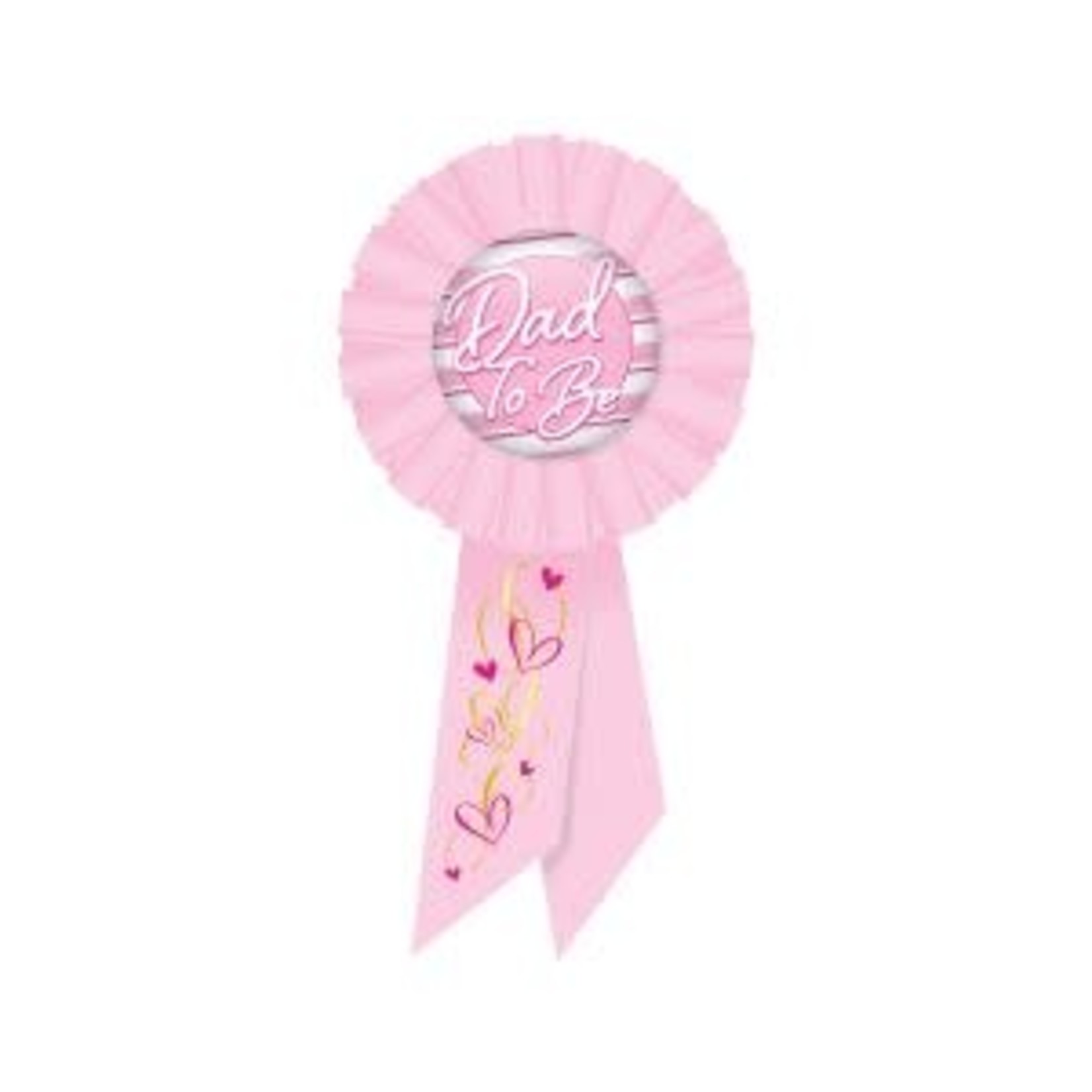 Dad To Be Rosette - Pink