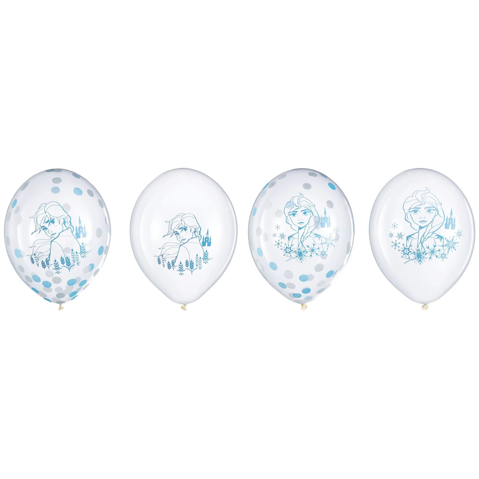 Disney Frozen 2 Latex Confetti Balloons